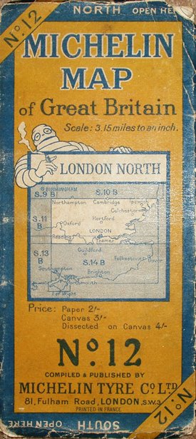 Michelin 1930 cover